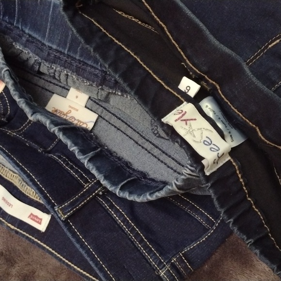 NEW Girls size 6 jeggings jean bundle (Levi's, Cat and Jack & FreeStyle brand) - Picture 4 of 10